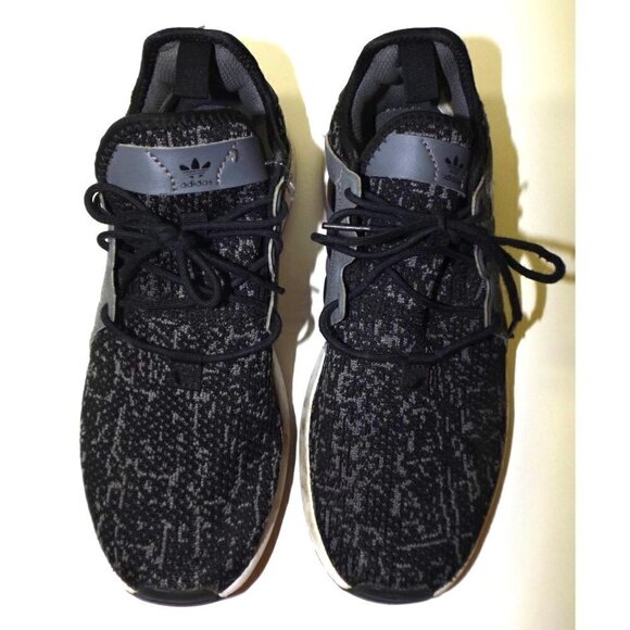 Adidas Lite Racer black gray low top sneakers US 6 Men's - Picture 1 of 8